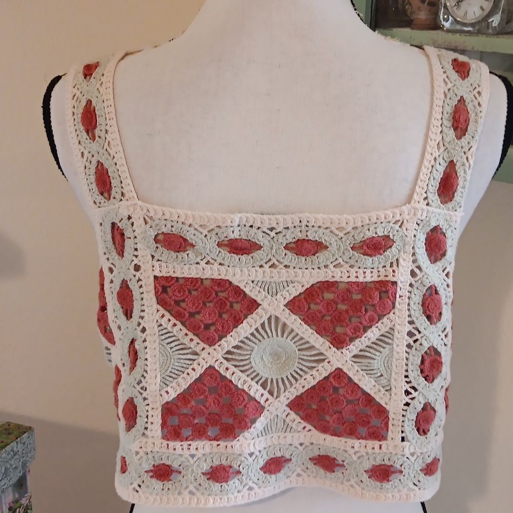 Julia by Love J Crochet Women's Top. Festival. Bohemian. Beachy - Picture 7 of 13